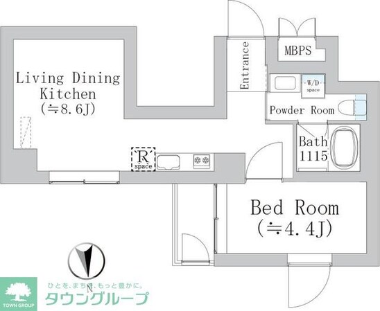 コートブリーズ板橋西台の物件間取画像